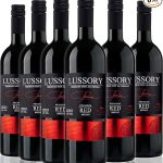 Vino TintoSIN ALCOHOL 0,0 - LUSSORY PREMIUM Merlot | Caja de 6 botellas x 0,75 cl