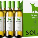 Vino Solaz Blanco 100% Verdejo - 6 botellas de 75 cl- Total: 450 cl