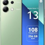 Xiaomi Redmi Note 13 4G Unlocked Smartohone 8+256GB 6.67' 120Hz AMOLED Display 108MP Triple Camera Snapdragon 685 Processor 5000mAh Battery 33W Fast Charging (Mint Green)