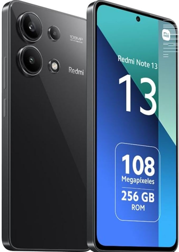 Redmi Note 13 Midnight Black 8GB RAM 256GB ROM