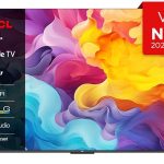 TCL 65V6B 65" 4K Ultra HD, HDR TV, Smart TV Powered by Google TV (Dolby Audio, Motion Clarity, Control por Voz, Compatible con Google Assistant, Chromecast Integrado)