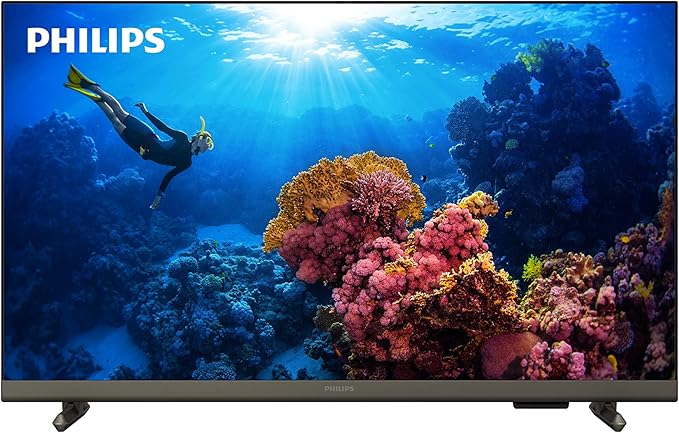 PHILIPS PHS6808 80 cm (32 Pulgadas) Smart LED TV | 60Hz | Pixel Plus HD y HDR10 | SAPHI | Dolby Atmos | Altavoces 10W | Compatible con Asistente Google y Alexa