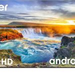 Haier Direct LED Full HD H32K702FG - 32", Smart-TV, HDR, Dolby Audio, Android 11, Smart-TV, Google Assistant, Bluetooth 5.1, DBX TV, HDMI 2.1 x 3, sin Marcos, 2022