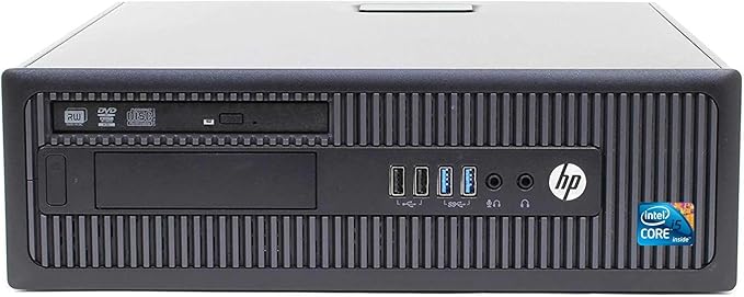 HP EliteDesk, Ordenador de sobremesa Intel Core i5 3.2 GHz, 16GB de RAM, SSD de 500 GB, Windows 11 Pro (Reacondicionado)