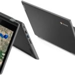 Lenovo 300e Chromebook 2nd Gen AST - Portátil Convertible Táctil 11.6" HD, 4GB RAM, 32GB SSD, AMD Radeon R4 Graphics, WiFi+Bluetooth, Chrome OS) Negro - Teclado QWERTY Español (Reacondicionado)