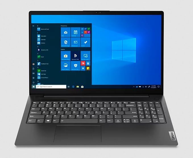 Lenovo V15 G2 IJL - Ordenador Portátil 15.6" FHD, (Intel CELERON N4500, , 8GB RAM, 256SSD, Integrated Intel UHD Graphics 600, FDOS), Black -Teclado QWERTY Español