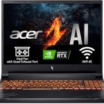 Acer Nitro V 16 ANV16-41-R68V - Ordenador Portátil Gaming 16" WUXGA IPS 165Hz (AMD Ryzen 7 8845HS, 16GB RAM, 1TB SSD, NVIDIA GeForce RTX 4060, Sin Sistema Operativo) Color Negro - Teclado QWERTY