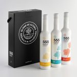 Aceite de oliva virgen extra cosecha temprana 500ml. Variedad Hojiblanca, picual y arbequina. Aceite de oliva Virgen Extra formato caja regalo de 3 botellas de 500 ml. Aceite Gourmet Virgen Extra.