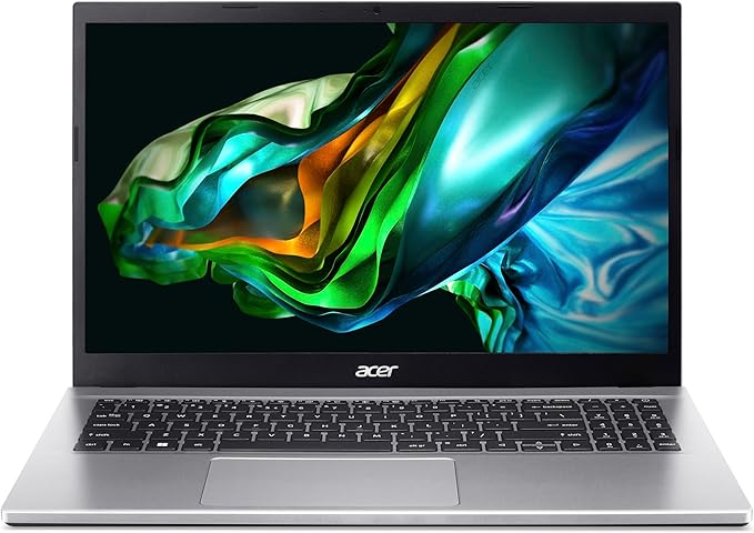 ACER Aspire 3 A315-44P-R4SS, Ordenador Portátil 15,6” Full HD (‎AMD Ryzen 5 5500U, 8 GB RAM, 512 GB SSD, AMD Radeon Graphics, Windows 11 Home) Plata, Teclado QWERTY Español