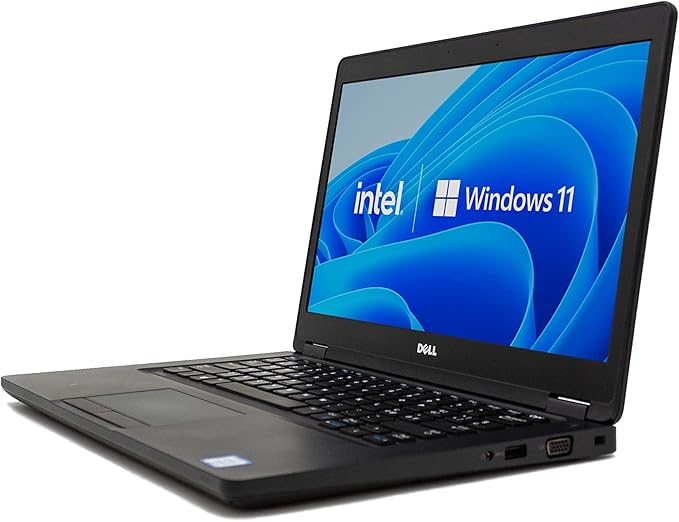 Ordenador portátil DELL Latitude 5480 Core i5 | Windows 11 Pro Pantalla 14" Full HD | 16 GB RAM SSD M.2 256 GB | TypeC USB3 Webcam HDMI PC Empresarial Business Laptop Smartworking (reacondicionado)