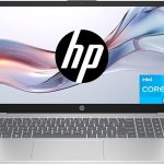 HP 15-fd0000ns - Ordenador portátil de 15.6" Full HD (Intel Core i3-N305, 8GB RAM, 512GB SSD, Intel UHD Graphics, Sin Sistema Operativo) Plata y Azul- Teclado QWERTY Español