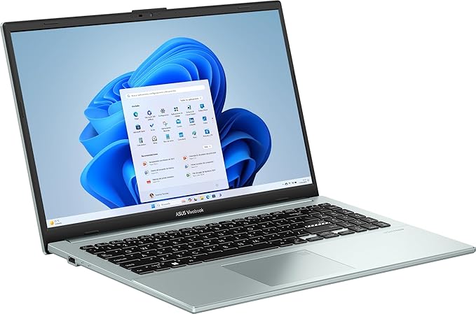 ASUS Vivobook Go E1504GA-NJ486W - Ordenador Portátil 15.6" Full HD (Intel Core i3-N305, 8GB RAM, 512GB SSD, UHD Graphics, Windows 11 S) Color Plateado - Teclado QWERTY español