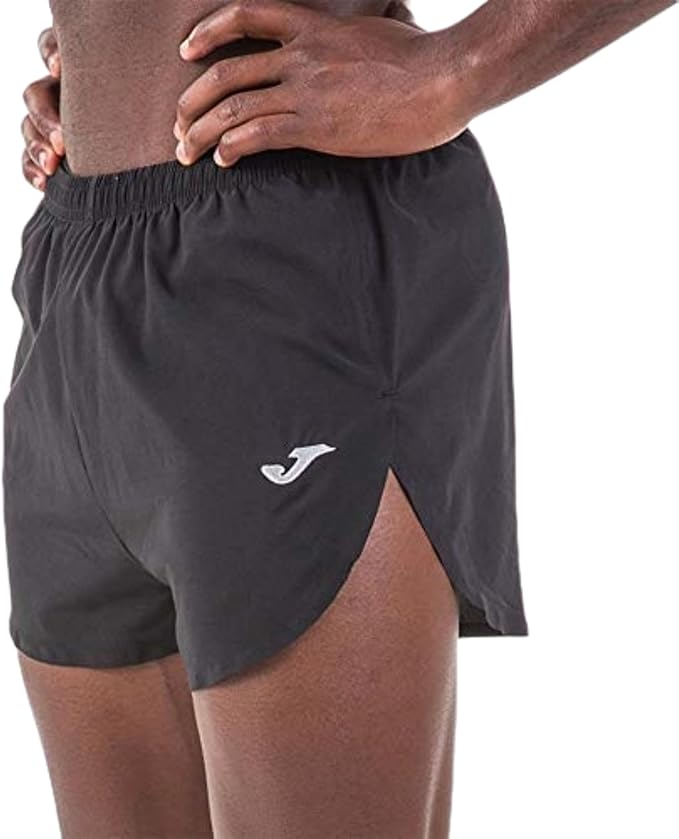 Joma Pantalón Corto Running Hombre 3XS - XL, Olimpia - Short Sin Costuras para Correr con Braguero y Bolsillo Interno