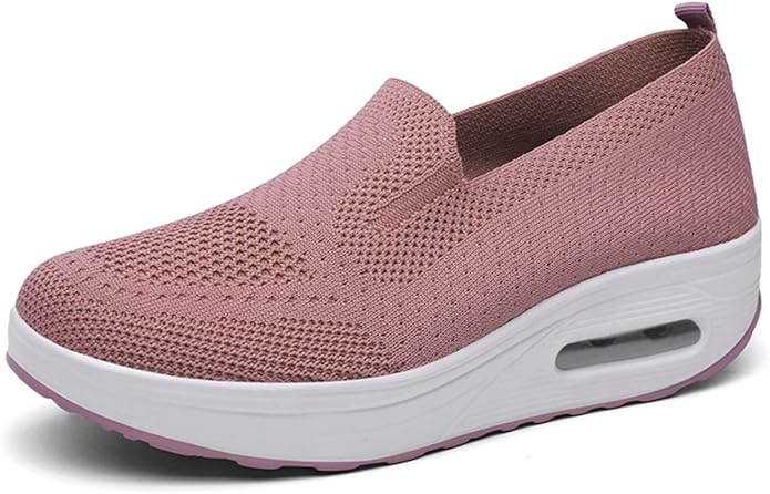 Zapatillas Deportivas para Mujer, sin Cordones, Ligeras, Deportivas, de Malla, Transpirables, para Caminar