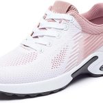 WOWEI Zapatillas de Running Mujer Zapatillas de Deportivas Mujer Zapatos para Correr Ligero Transpirables Gimnasio Sneakers Calzado Deportivas Fitness Casual