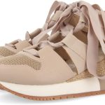 Sneakers Beige Tipo Espadrille para Mujer LIZARDA