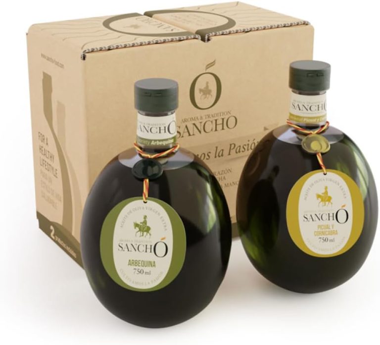 Aceite de Oliva Virgen Extra Sancho | Pack de 2 Aceite de Oliva Virgen Extra | Picual y Cornicabra 750 ml + 1 Botella de Arbequina 100% 750 ml