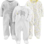 Simple Joys by Carter's Pijamas para bebés y niños pequeños (Pack de 3) Unisex bebé