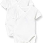 Petit Bateau Body de Manga Corta para Recién Nacido (Pack de 2) Unisex bebé