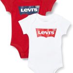 Levi's Batwing 2pk bodysuit Unisex bebé