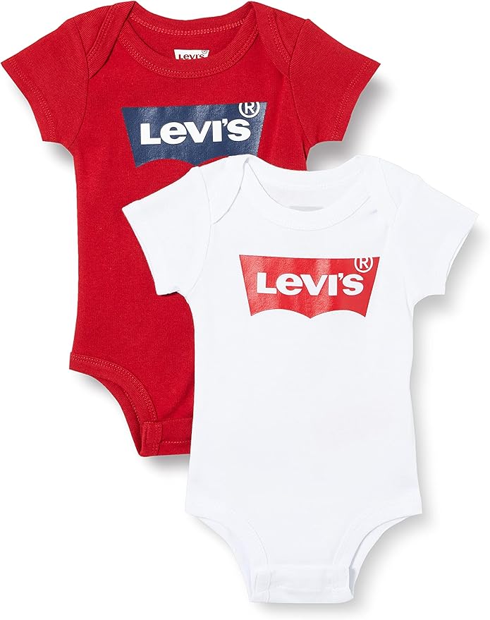 Levi's Batwing 2pk bodysuit Unisex bebé