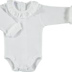 babidu Body Cuello Batista Bebe-Unisex