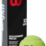 Wilson X3 Padel Balls, 3-Pack