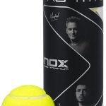 NOX Bote de 3 Pelotas de pádel Pro Titanium