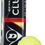 DUNLOP Tennis Ball Club All Court - for Clay, Hard Court and Grass