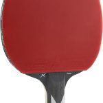 JOOLA 54206 Carbon X Pro - Raqueta de ping pong (7 estrellas, grosor de esponja de 2 mm), color negro y gris