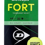 DUNLOP Tennis Ball Fort All Court TS - for Clay, Hard Court and Grass