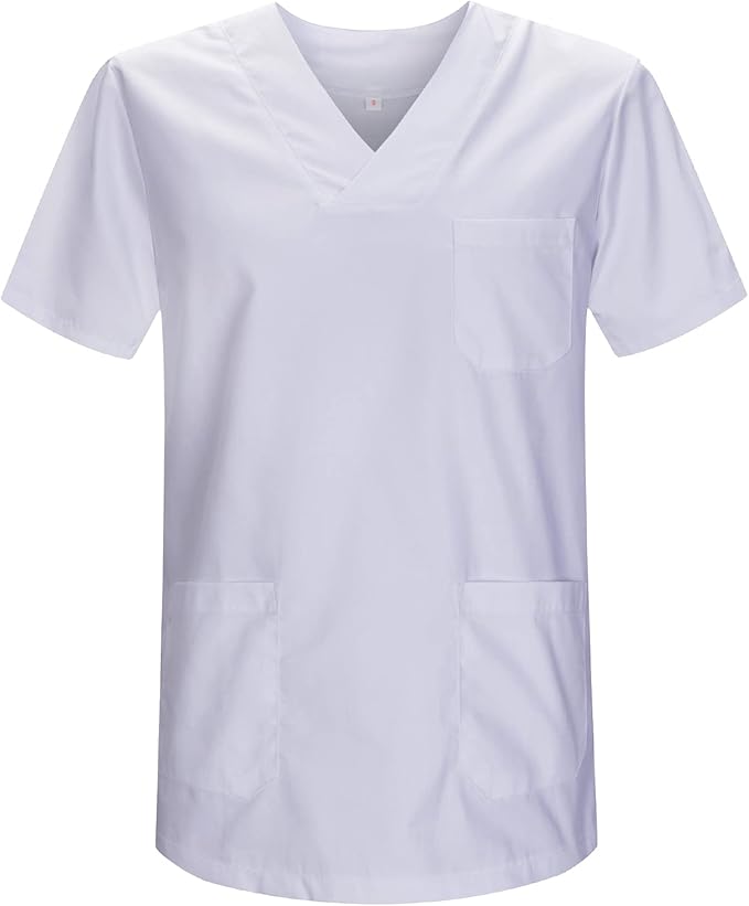 MISEMIYA - Casaca Unisex MÉDICO Enfermera Uniforme Limpieza Laboral ESTÉTICA Dentista Veterinaria Sanitario HOSTELERÍA - Ref.817