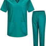 MISEMIYA - Uniformes Sanitario Unisex Uniformes Sanitarios MÉDICOS Conjuntos Sanitarios BZ-817-8312