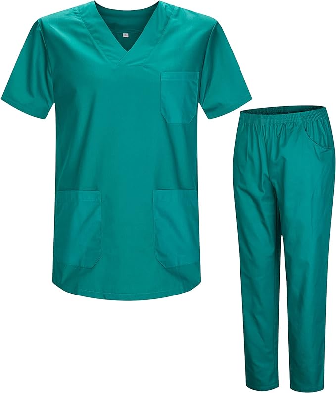 MISEMIYA - Uniformes Sanitario Unisex Uniformes Sanitarios MÉDICOS Conjuntos Sanitarios BZ-817-8312