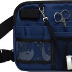 Riñonera de Enfermera, Bolsa de Espera de Enfermera, Riñonera Utilitaria de Enfermera para Material de Trabajo, Apta para Enfermera,RN, Vet-Azul(Solo Bolsa)