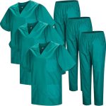 MISEMIYA Pack 3 Pcs-Uniformes Sanitarios MZ-3-817-8312 Unisex Adulto