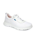 DIAN - SEUL Blanco 37, Zapatilla de Trabajo para Sanidad, Hostelería y Restauración, Zapato de Trabajo Unisex, Plantilla Acolchada y Suela Antideslizante, Material Transpirable y Repelente a Líquidos