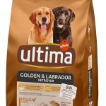 Ultima Medium-Maxi Golden & Labrador Pollo-Comida seca para perros, 14kg