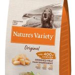 Nature's Variety Original, Pienso para Perros Adultos Medianos y grandes con Pollo deshuesado, 2kg