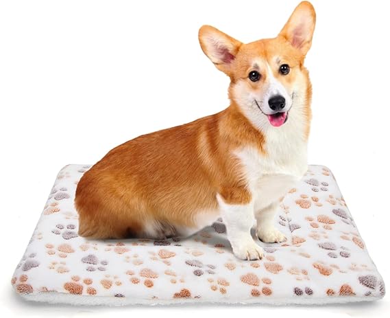 Nobleza Colchonetas para Camas para Perros, Mascotas Lavables a Mano y Lavables a Máquina Manta para Perros, Mantas Cálidas De para Gatos y Perros para Camas De Perros, Sofás 70 × 55 cm