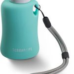 TERRAPOPA Botella pipi perros silicona 150ml. Botella de agua para perros con tapón antigoteo y fácil de transportar. Accesorios para Perros (Azul)