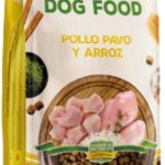 Natural Dog Food Pollo, Pavo y arroz, Pienso para Perros Adultos pequeños y Grandes, Todas Las Razas, pienso Premium para Perros, Alimento seco para Perros, pienso Natural, pienso de Pollo (15 KG.)