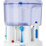 Irrigador Bucal o Dental Premium Pro-HC Water System Limpieza e Higiene Bucal Profesional 11 Cabezales Multifunción 5 Niveles De Potencia 1100 Ml De Capacidad 4 Meses de Garantía Adicional