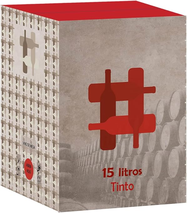 Vino Tinto Bag in Box de 15L