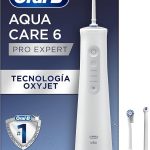 Oral-B Aquacare Pro-Expert Irrigador Dental Inalámbrico Con Tecnología Oxyjet - Blanco