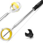 prowithlin Golf Ball Retriever, Acero Inoxidable Telescópico Golf Ball Retriever para Agua con Golf Ball Putter Grabber Tool, Accesorios de Golf Golf Gift para Hombres, Longitud: 2,74 m, Peso: 250 g