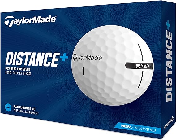 TaylorMade Distance + Bola DE Golf, Hombre