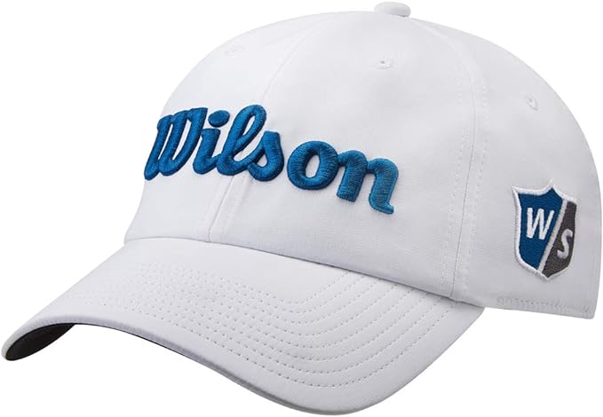 Wilson Hombre Gorra de golf, PRO TOUR, Poliéster,Talla única, WGH7000051