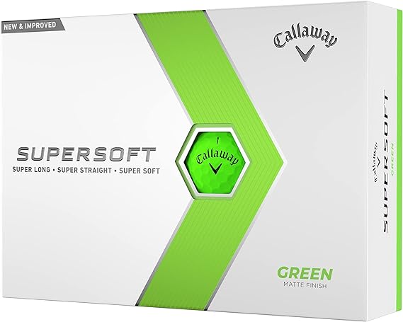 Callaway Supersoft Bola DE Golf, Hombre