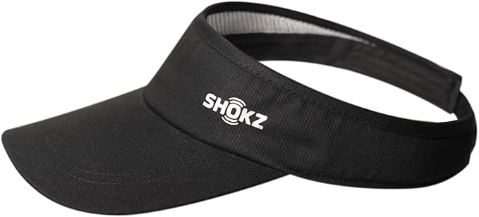 SHOKZ Gorra con Visera Superior Vacía, Sombrero Deportivo Ligero y Suave para Exterior, Visera Ancha Protección UV Gorra de Béisbol Ajustable para Correr, Tenis, Playa, Golf, Viajes, Hombre/Mujer